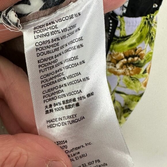 Anthropologie Maeve Floral Maxi Dress Bohemian Patchwork Size XS Petite Boho - Picture 10 of 12